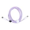 Cable Type C to Type C PD QC3.0 3A 60W C263 1,5 m lila