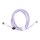 Cable Type C to Type C PD QC3.0 3A 60W C263 1,5 m lila