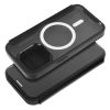 SMART MAG Könyv tok kompatibilis MagSafe-fel IPHONE 12 Pro fekete