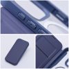 SMART MAG könyvtok MagSafe kompatibilis IPHONE 15 Pro Max kék színben
