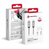 CELL F-ENERGY Metal C239 kábel Type C to Type C PD QC4.0 5A 100W E-jelölésű 1 m ezüst