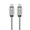 CELL F-ENERGY Metal C239 kábel Type C to Type C PD QC4.0 5A 100W E-jelölésű 1 m ezüst