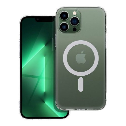 FROST MAG COVER tok MagSafe kompatibilis az IPHONE 13 Pro Max számára, átlátszó