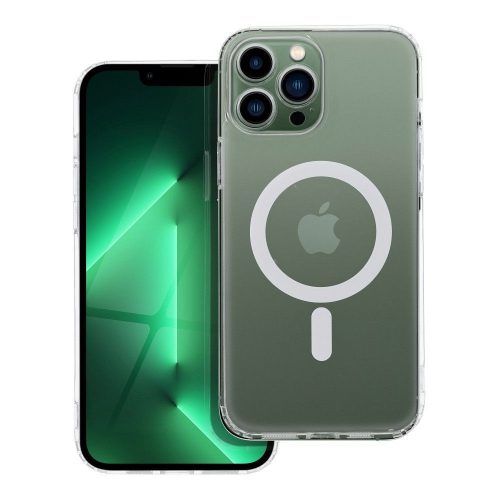 FROST MAG COVER tok kameravédővel, MagSafe kompatibilis iPHONE 13 Pro Max átlátszó