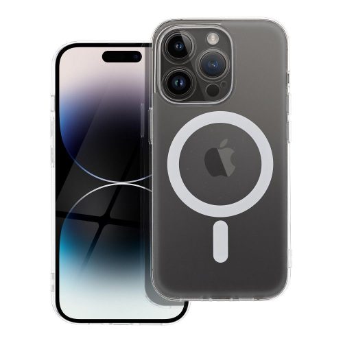 FROST MAG COVER tok kameravédelemmel kompatibilis a MagSafe-fel, átlátszó IPHONE 14 Pro készülékhez