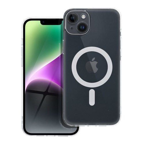 FROST MAG COVER tok kamera védelemmel MagSafe kompatibilis IPHONE 14 Plus készülékhez, átlátszó