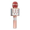 Multimedia karaoke microphone CR58S HQ pink gold
