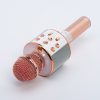 Multimedia karaoke microphone CR58S HQ pink gold