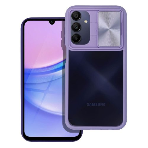 SLIDER tok SAMSUNG A15 készülékhez, lila