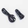 kék STAR autós töltő 3A 25W Type C + USB A + kábel Type C to Type C PD QC3.0 AFC PPS fekete