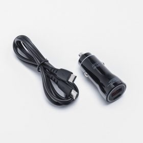   Car charger Blue Star USB C + USB A QC3.0 PD AFC PPS 3A 30W + cable USB C to USB C black