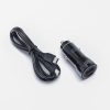 kék STAR autós töltő 3A 30W Type C + USB A + Type C to Type C kábel PD QC3.0 AFC PPS fekete