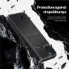 DUX DUCIS tok RAFI II MAG állvánnyal, MagSafe kompatibilis IPHONE 15-höz, fekete