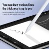 DUX DUCIS pen STYLUS iPad-hez vezeték nélküli töltéssel és energia kijelzővel fehér