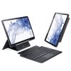 DUX DUCIS tok DK összehajtható vezeték nélküli billentyűzettel SAMSUNG Tab S8 (X700/X706)/S7 (T870/T875/T876B) fekete