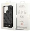 GUESS tok SAMSUNG S24 Ultra GUHCS24LG4GLGR (4G Bottom Stripe) fekete színben