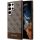 GUESS tok SAMSUNG S24 Ultra-hoz GUHCS24LG4GLBR (4G Bottom Stripe) barna
