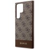GUESS tok SAMSUNG S24 Ultra-hoz GUHCS24LG4GLBR (4G Bottom Stripe) barna