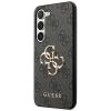 GUESS Tok  SAMSUNG S24 Plus GUHCS24M4GMGGR (bőr 4G Metal Logo) fekete