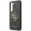 GUESS Tok  SAMSUNG S24 Plus GUHCS24M4GMGGR (bőr 4G Metal Logo) fekete