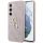 GUESS tok SAMSUNG S24 GUHCS24S4GMGPI-hez (bőr 4G fém logóval) rózsaszín