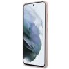 GUESS tok SAMSUNG S24 GUHCS24S4GMGPI-hez (bőr 4G fém logóval) rózsaszín