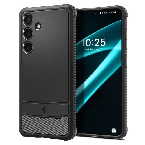 SPIGEN tok RUGGED ARMOR tok SAMSUNG S24 Plus matt fekete