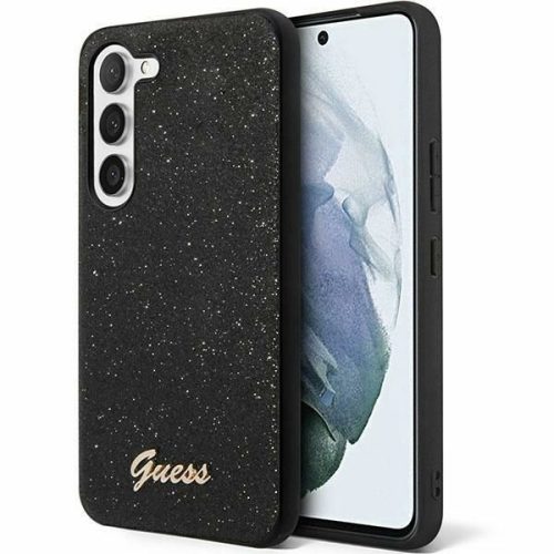 GUESS tok SAMSUNG S24 GUHCS24SHGGSHK (Glitter Script) fekete