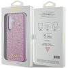 GUESS tok SAMSUNG S24 GUHCS24SHGGSHU (Glitter Script) lila színben