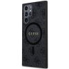 GUESS case for SAMSUNG S24 Ultra compatible with MagSafe GUHMS24LG4GFRK (4G Ring classic logo) black