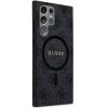 GUESS case for SAMSUNG S24 Ultra compatible with MagSafe GUHMS24LG4GFRK (4G Ring classic logo) black