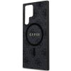 GUESS case for SAMSUNG S24 Ultra compatible with MagSafe GUHMS24LG4GFRK (4G Ring classic logo) black
