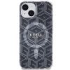 GUESS tok az IPHONE 15 Plus készülékhez, MagSafe kompatibilis GUHMP15MHGCUSTGK (IML GCUBE) fekete