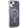 GUESS tok az IPHONE 15 Plus készülékhez, MagSafe kompatibilis GUHMP15MHGCUSTGK (IML GCUBE) fekete