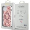 GUESS tok iPHONE 15-höz, kompatibilis a MagSafe-fel GUHMP15SHGCUSTGP (IML GCUBE) rózsaszín