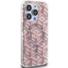 GUESS tok az IPHONE 15 Pro készülékhez, kompatibilis a MagSafe-dal GUHMP15LHGCUSTGP (IML GCUBE) rózsaszín