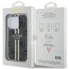 GUESS tok IPHONE 15 Pro Max-hoz GUHCP15XH4PSEGK (4G arany Stripe) fekete