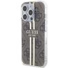 GUESS tok az IPHONE 15 Pro Max készülékhez GUHCP15XH4PSEGW (4G arany Stripe) barna