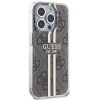 GUESS tok az IPHONE 15 Pro Max készülékhez GUHCP15XH4PSEGW (4G arany Stripe) barna