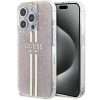 GUESS tok az IPHONE 14 Pro Maxhoz GUHCP14XH4PSEGP (4G arany Stripe) rózsaszín