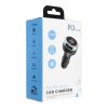 Autós töltő USB A + 2 x Type C PD QC3.0 3A 191W CC69-2C1A fekete