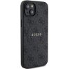GUESS case for IPHONE 14 compatible with MagSafe GUHMP14SG4GFRK (4G Ring classic logo) black