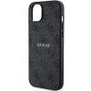 GUESS case for IPHONE 14 compatible with MagSafe GUHMP14SG4GFRK (4G Ring classic logo) black