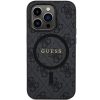 GUESS case for IPHONE 14 Pro compatible with MagSafe GUHMP14LG4GFRK (4G Ring classic logo) black