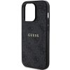 GUESS case for IPHONE 14 Pro compatible with MagSafe GUHMP14LG4GFRK (4G Ring classic logo) black