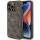 GUESS tok IPHONE 14 Pro Max-hoz, MagSafe kompatibilis, GUHMP14XG4GFRW (4G Ring classic logo) barna