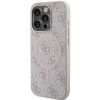 GUESS case for IPHONE 13 Pro Max compatible with MagSafe GUHMP13XG4GFRP (4G Ring classic logo) pink