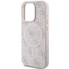GUESS case for IPHONE 13 Pro Max compatible with MagSafe GUHMP13XG4GFRP (4G Ring classic logo) pink