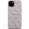 GUESS case for IPHONE 14 compatible with MagSafe GUHMP14SG4GFRP (4G Ring classic logo) pink