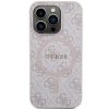 GUESS case for IPHONE 14 Pro Max compatible with MagSafe GUHMP14XG4GFRP (4G Ring classic logo) pink